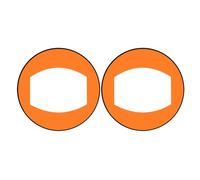 Kznifmk Voile de Kayak Orange en PVC Paddle Board Voile Kayak Downwind Sail Paddle Board en Forme de Voile