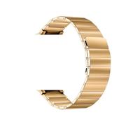 KZNOSAS Bracelet à maillons métalliques for montre 2 10 9 8 7 46mm 45mm 44mm 42mm 41mm 40mm, Bracelet magnétique en acier inoxydable 6 5 4 3 SE(Rose gold,S10-46 42 44 45 49MM)