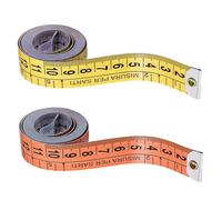 Kzouenzu 2 En 1, Mètres À Ruban Pour Couturier Double Face, 1,5 M 60 Pouce Sur Mesure Couturière Tissu Règle [2 Pièce]