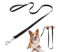 Kzouenzu Longe pour Chien, Laisse Longue 2 M, Laisse De Dressage Réfléchissante pour Chien, pour Petits Moyens Grands Chiens, Noir