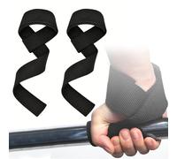 Kzouenzu Sangle De Tirage Musculation [1 Lot], Sangles De Levage pour Entraînement De Force, Support Levage Traction Et Tirage De Barre, pour Musculation, Musculation, Poignets, haltérophilie Lourde