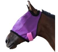 KZWT Masque anti-mouches pour cheval, avec protection UV, couverture intégrale en maille fine offrant une meilleure vision et une meilleure circulation de l'air pour le cheval