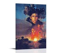KZXBOCXHV Impression sur toile The Outsiders - Décoration murale d'intérieur - Style rétro - Cadre - 30 x 45 cm