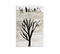KZXBOCXHV Impression sur toile The Outsiders - Décoration murale rétro - Style rétro - 30 x 45 cm - Sans cadre