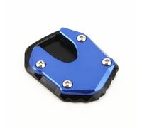 KZYQDARS Béquille Latérale de Moto pour pour Forza 750 Forza750 2020-2024 Accessoires De M&OTO Béquille Pied Béquille Latérale Extension Plaque De Support(NO Logo Blue)