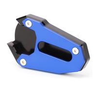 KZYQDARS Béquille Latérale de Moto pour S&UZUKI pour SV 650/650X SV650 SV650X Gladius SFV 650 SFV650 Extension de béquille Pied Béquille Latérale Agrandisseur Plaque Pad(NO Logo Blue)