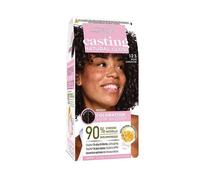 L'Oréal Casting Natural Gloss – Sans ammoniaque, 90% ingrédients naturels – 123 Noir Ganache