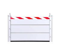 L 164.5cm H 60cm Aluminium Barrière Anti-inondation Salle de Bien
