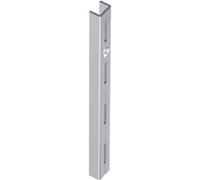L.2000mm alu.blanc STA simple rangée de trous ELEMENT SYSTEM