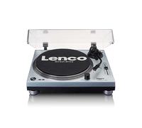Lenco - L-3809ME - Platine à entraînement direct avec encodage USB/PC Bleu,Métal G