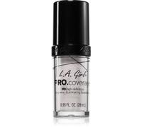 L.A. Girl Cosmetics PRO. Coverage fond de teint liquide éclat teinte White 28 ml