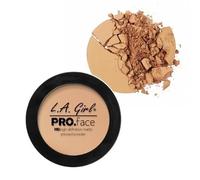 L.A. Girl Cosmetics PRO. Face HD poudre compacte effet mat teinte Nude Beige 7 g