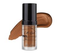 L.A. Girl Pro Coverage Liquid Foundation, 653 Toast, 0.95 Fluid Ounce