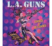 L.A. Guns – Cocked & Re-Loaded – Vinyle 12" LP – Splatter violet/noir/blanc – Édition limitée