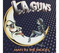 L.A. Guns – Man In The Moon – Vinyle LP argent métallisé – 25e anniversaire