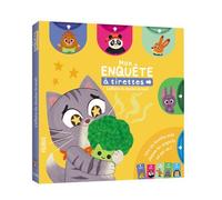 Aurélie Desfour – L'affaire du doudou brocoli – Cartonné, livre-jeu