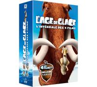 L' AGE DE GLACE 1-2-3-4 COFFRET 4 DVD - VF- NEUF