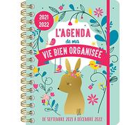 L agenda de ma vie bien organisée 2021-2022