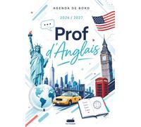 L’Agenda la trousse 4 - Prof d’Anglais : Carnet de Bord A4 pour Enseignants d’Anglais: Planning Annuel, Planificateur de Projets Pédagogiques, Relevé ... Anglophones et Astuces Pédagogiques