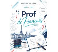L’Agenda la trousse 5 - Prof de Français : Carnet de Bord A4 pour Enseignants de Lettres: Planning Annuel, Planificateur de Projets Pédagogiques, ... Anecdotes Littéraires et Astuces Pédagogiques