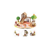 JeuJura – Jeu de construction L'aire de Jeux – 70 pièces – Valise carton – Dès 5 ans