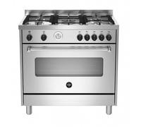 LA GERMANIA Amn965ext/21 Cuisine 90CM 5 Feux Four Électrique Inox Classe A
