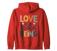 L’Amour est Un état d’être. Sweat à Capuche