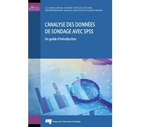 L' analyse des données de sondage avec SPSS: Un guide d'introduction