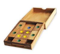 L' ÂNE Rouge, arriverez Vous à Faire Sortir l'âne de l'étable ? 11 énigmes différentes ! Casse-tête de difficulté 5/6. Jeu en Bois aux Normes CE, Marque française, Jeux de Voyage, Rangement Facile.