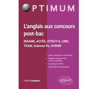 L’anglais aux concours post-bac