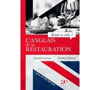 L anglais de la restauration - MA éditions - Ma Editions - broché - Méthode de langue