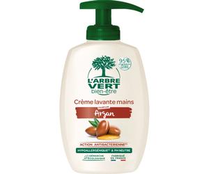 L’Arbre Vert Crème Lavante Mains Aux Extraits D'Argan Flacon Pompe 300ml