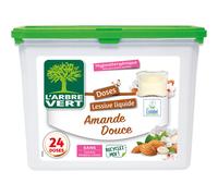L’Arbre Vert Doses Lessive Liquide Amande Douce 24 Pièces
