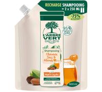 L’Arbre Vert Shampoing Cheveux Normaux Coton Et Litchi Recharge 500ml