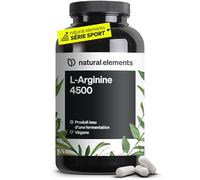 L-Arginine - 365 gélules - 4 500 mg de L-arginine HCL par dose journalière