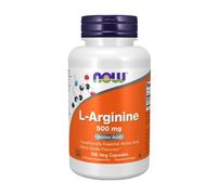 L-arginine NOW, 500 mg (100 gélules)