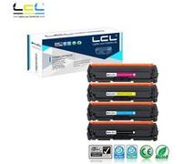 Cartouche de Toner Compatible 201X CF400X 201A CF400A CF401X CF402X CF403X (1 Noir 1 Magenta 1 Jaune 1 Cyan) Remplacement pour HP Color Laserjet Pro