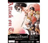 L' Attacco Dei Giganti-Il Film-Parte 1-L'Arco E La Freccia Cremisi (Ed. Limitata E Numerata) (Blu-Ray+DVD+T-Shirt Unisex TG. L) [Import]
