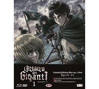L' Attacco Dei Giganti-Stagione 02#01 (Eps 01-04) (Ldt) (Blu-Ray+DVD) [Import]