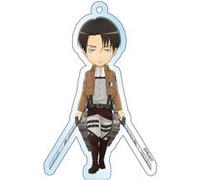 L' Attaque des Titans - Porte-clés Levi Holographic 8 cm