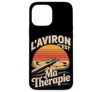 L Aviron C'est Ma Thérapie Rameur Soleil Coque pour iPhone 13 Pro Max