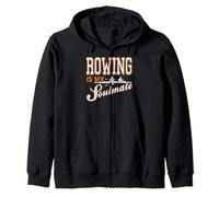 L’Aviron Est Mon Âme Sœur Humour Nautique Rameur Sweat à Capuche