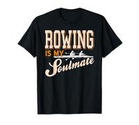 L’Aviron Est Mon Âme Sœur Humour Nautique Rameur T-Shirt