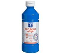 L&b Education - 188531 - Loisir Cratif - Acrylique Liquide Education - Bleu Primaire - 500 Ml