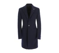 L.b.m. 1911 - Manteau en Jersey Bleu - Homme - Manteaux - Bleu - Taille: 2XL