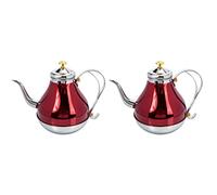 .l Bec verseur doré pour cuisinière, infuseur rapide pour café de bureau, chauffage à ébullition chinois, chauffe-eau sans goutte, verseur en métal avec grande poignée à parois, théières de service à