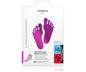 L’biotica Masks masque régénérant pieds forme de chaussettes 32 ml