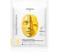 L’biotica Transforming Collagen Mask with Ceramides in Microcapsules masque au collagène pour régénérer et nourrir la peau 1 pcs