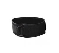 (L, Black) Weight Lifting Belt with Fastener Tape Adjustable Lightweight Self-Locking Powerlifting Belt Workout Fitness Waist Belt KAESI