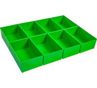 L-BOXX 6000001713 i-BOXX/L-BOXX Accessoires Insetbox D3 vert 8 pièces
